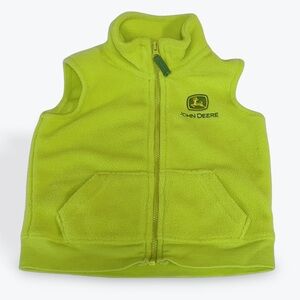 John Deere Kids Vest - Vibrant Yellow-Green